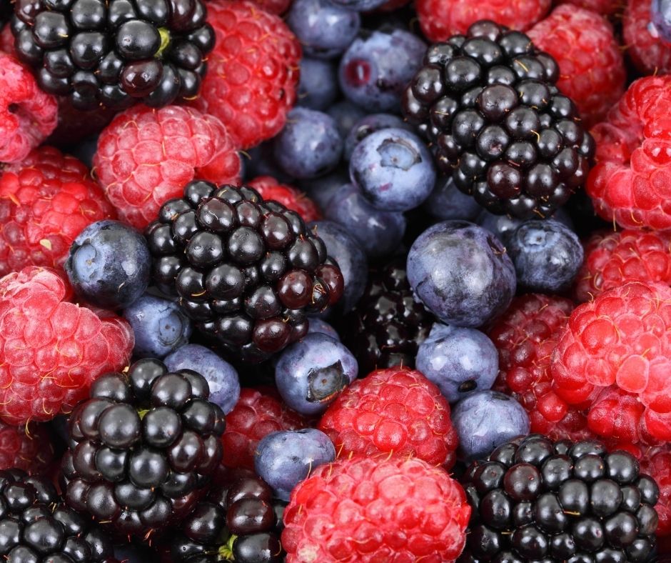 Fruits Rouges en Gros Plan
